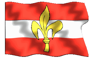 flag trieste austriaca animated
