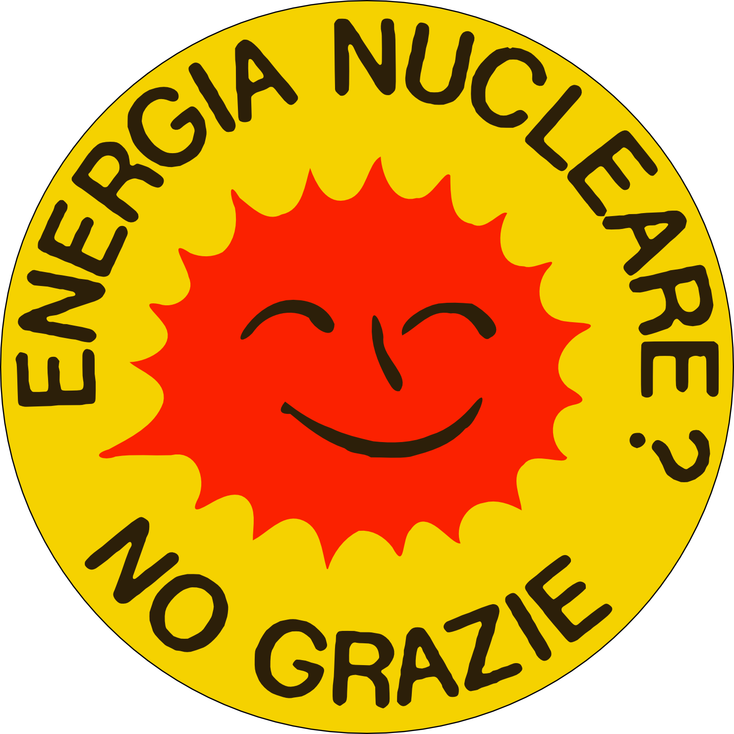 nucleare no grazie logo