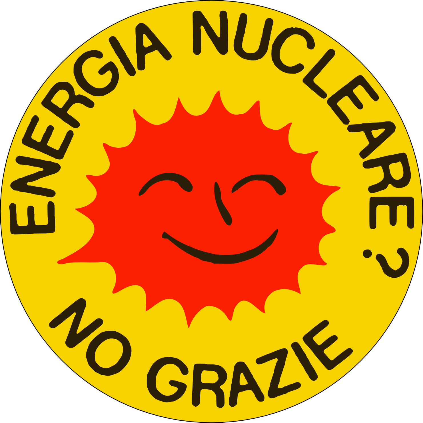 nucleare no grazie logo nucleare no grazie logo