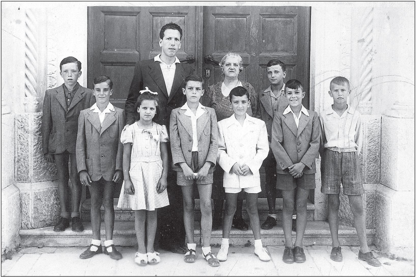 1946 Fabio Vascotto nadal e altri isolani esame ammissione scuola media